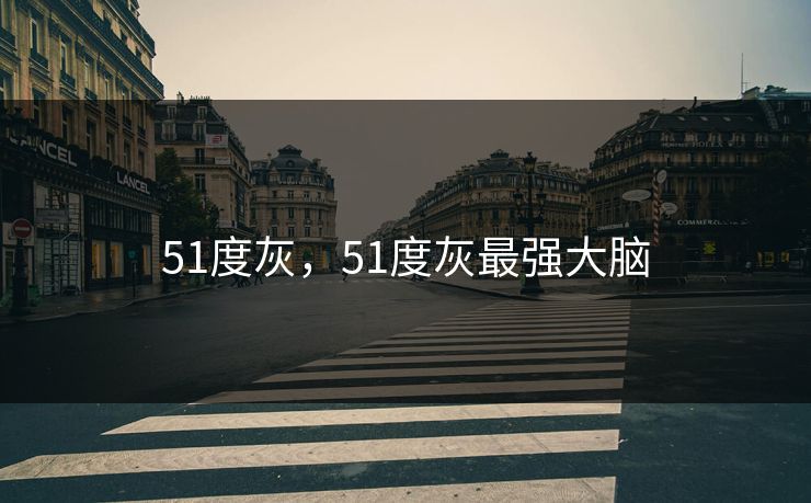 51度灰，51度灰最强大脑
